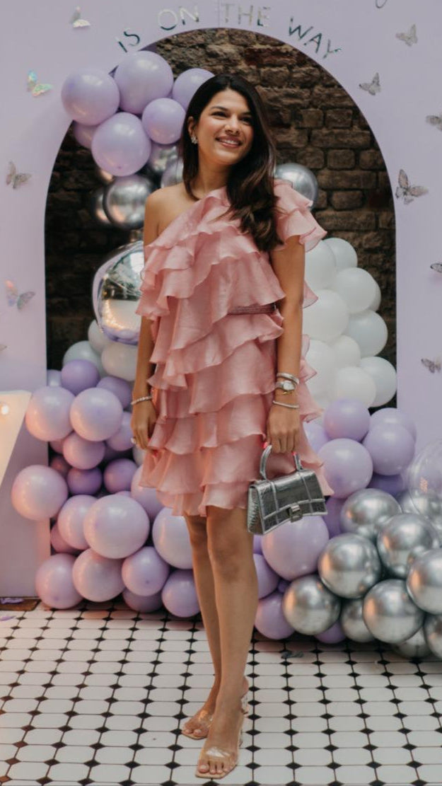 LITTLE RUFFLE DRESS